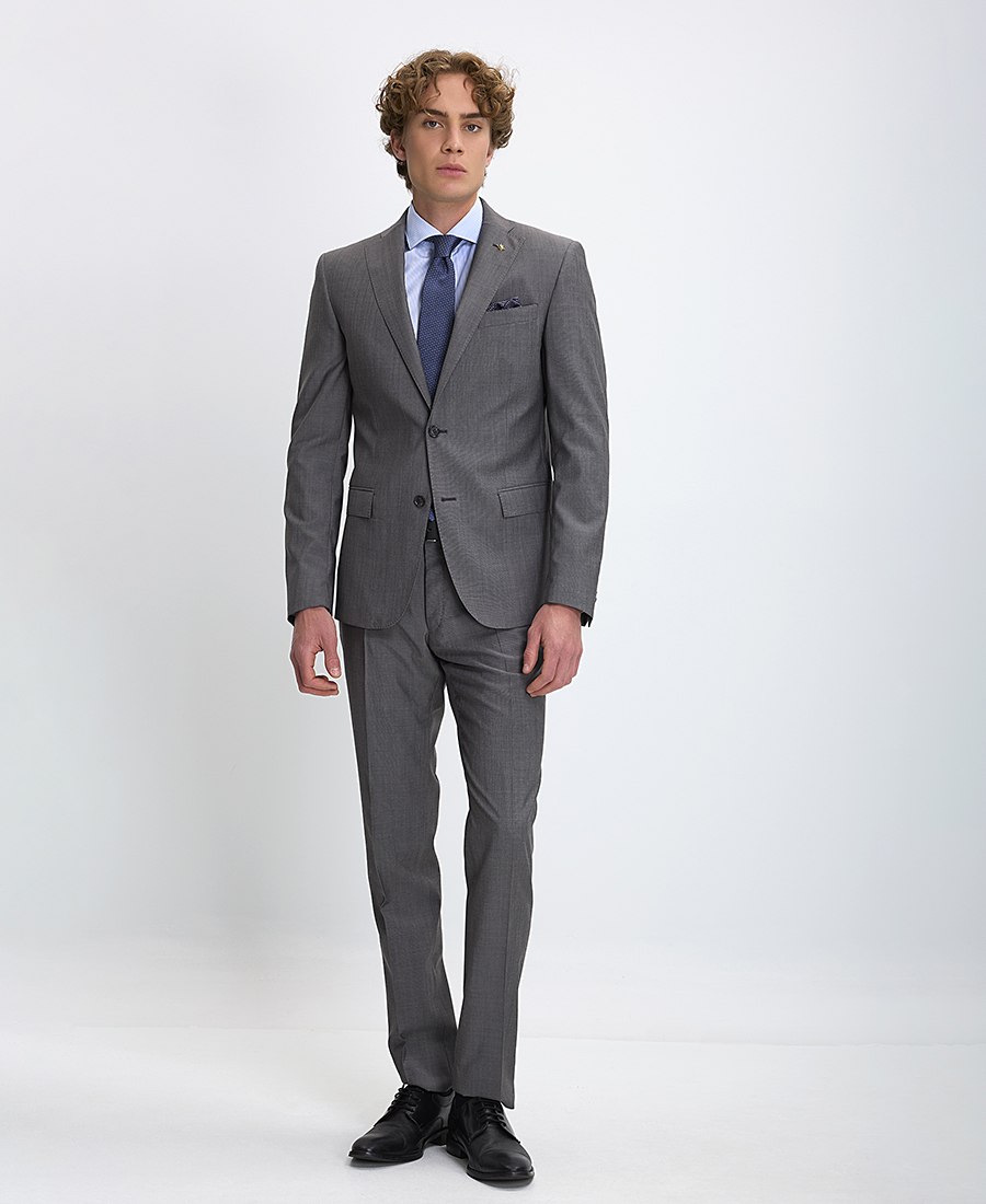 CC Collection Corneliani Corneliani Ανδρικό Κοστούμι Slim Fit