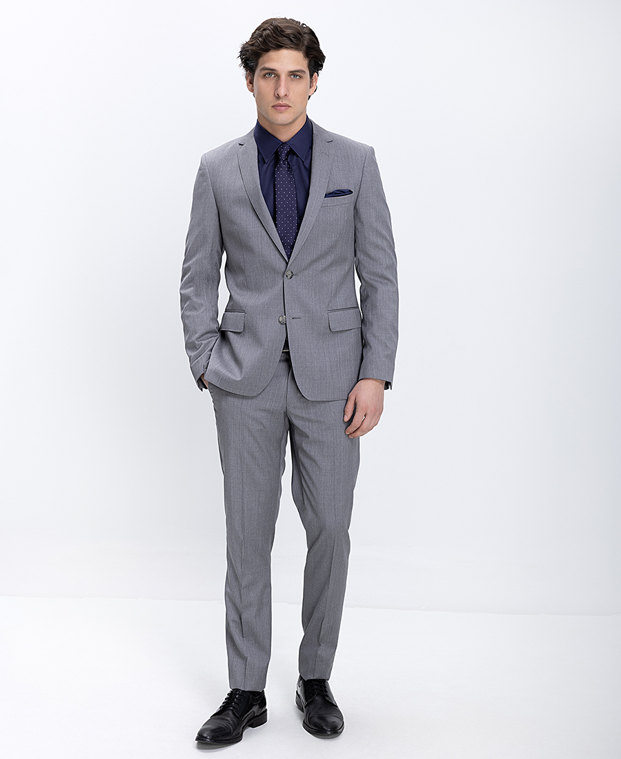 HD X Vardas Ανδρικό Μάλλινο Κοστούμι Modern Fit