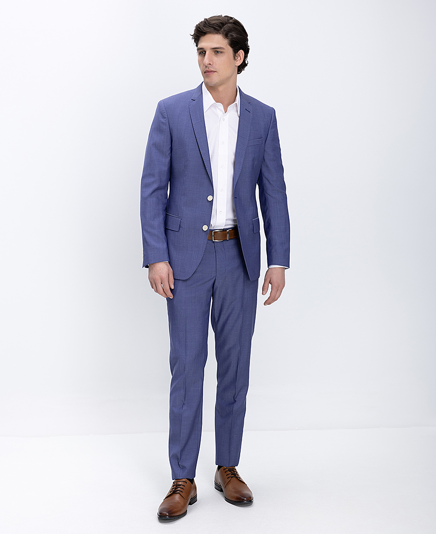 Hd X Vardas Ανδρικό Μαλλινο Κοστούμι Modern Fit