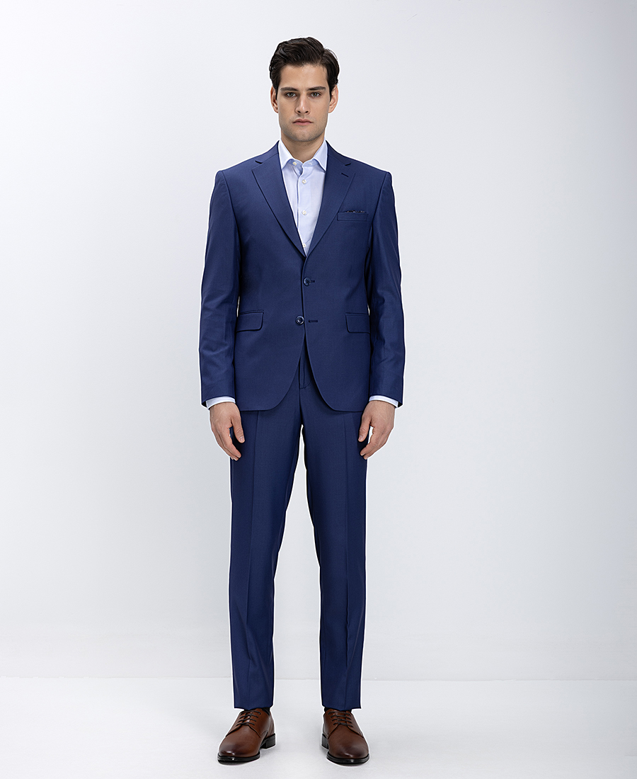 Ανδρικό Κοστούμι Modern Fit Με Πέτο Notch Modern Fit