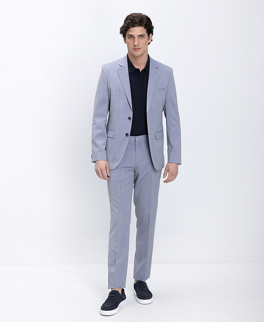 Hugo Ανδρικό Κοστούμι Δύο Τεμαχίων Extra Slim Fit Με Notch Lapels