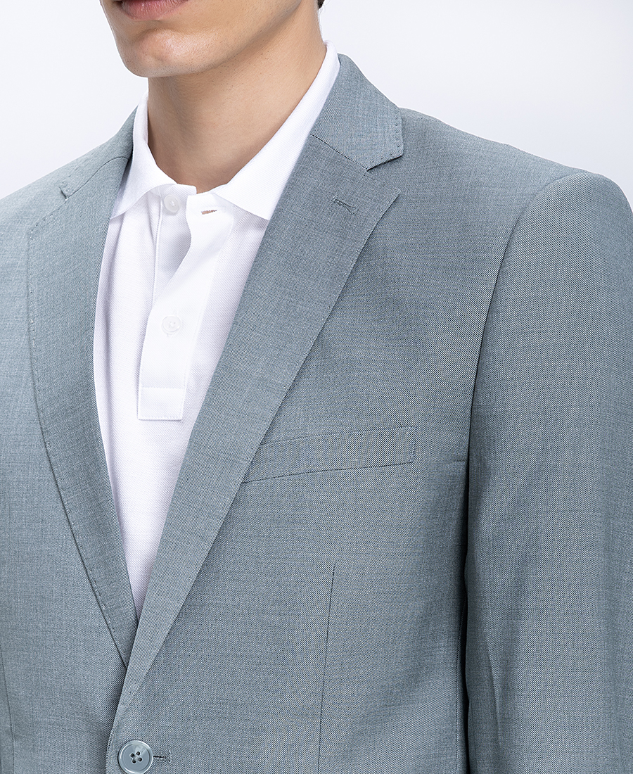 Ανδρικό Κοστούμι Micro Texture Modern Fit φωτογραφία