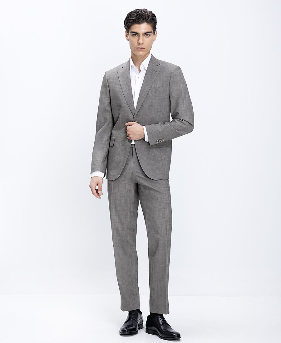 Kaiserhoff Ανδρικό Κοστούμι Με Elegant Υφή Modern Fit