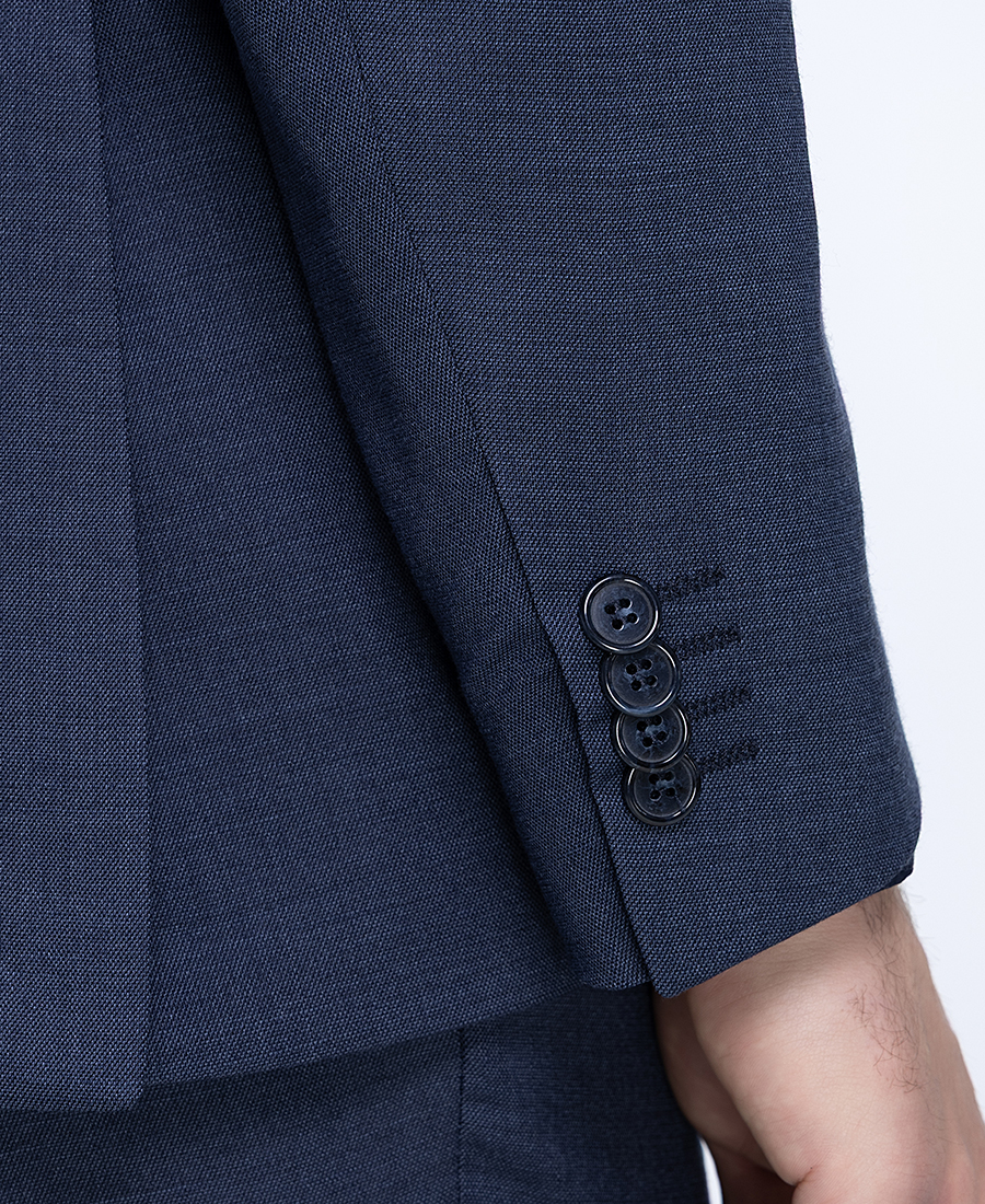Ανδρικό Κοστούμι Με Καλοκαιρινή Υφή Modern Fit φωτογραφία