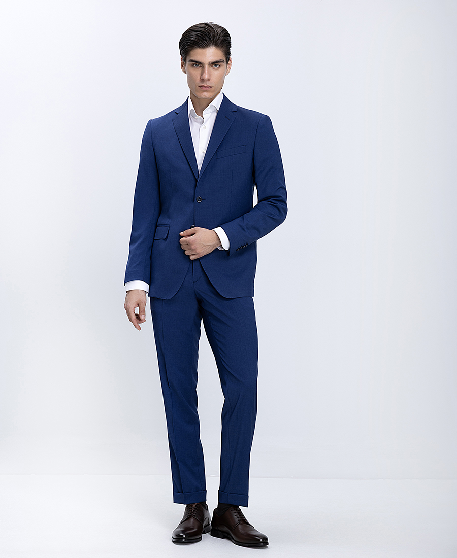 Vardas Ανδρικό Κοστούμι Μελανζέ Modern Fit
