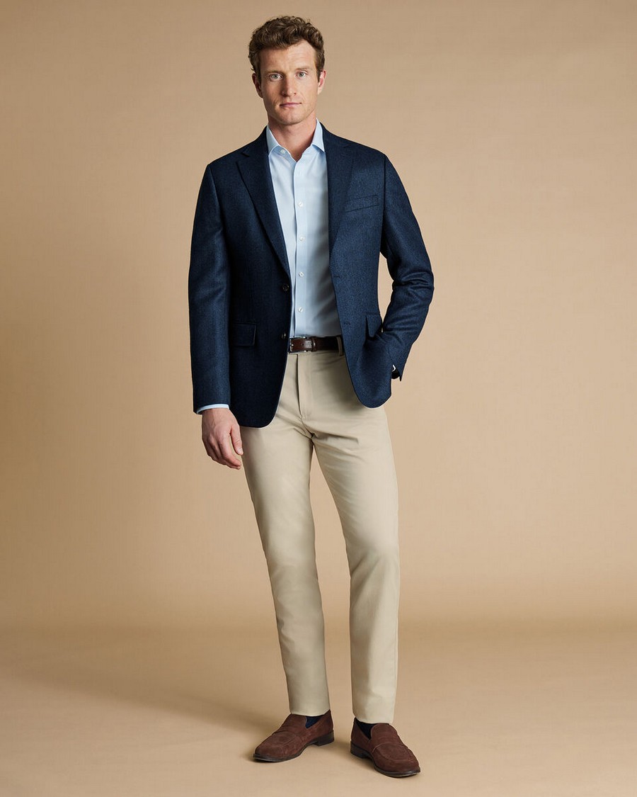 Charles Tyrwhitt Ανδρικό Σακάκι Wool Twill Modern Fit φωτογραφία