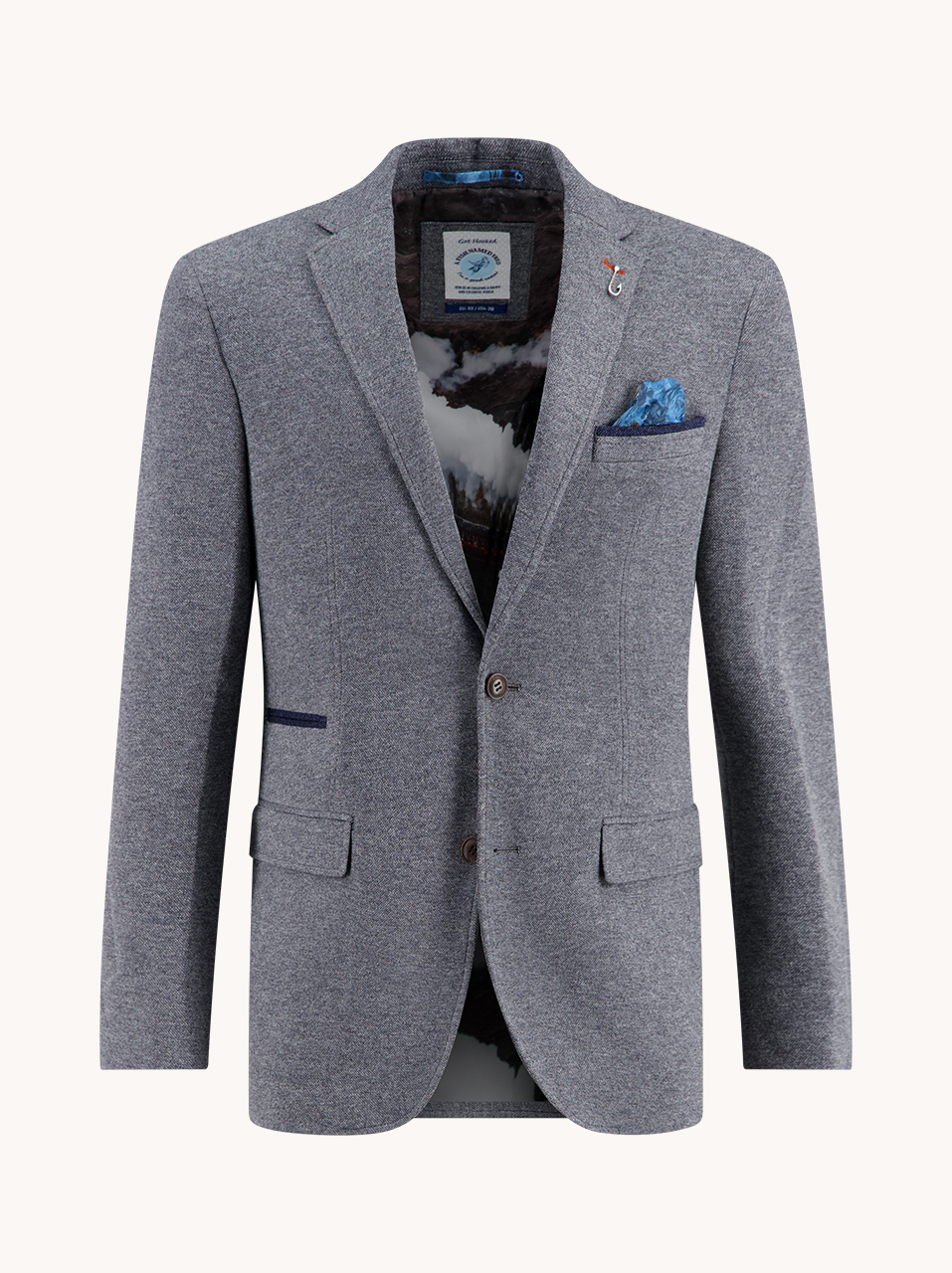 A Fish Named Fred Ανδρικό Σακάκι Regular Fit φωτογραφία