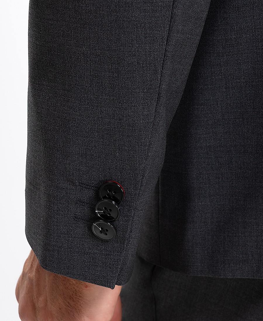 Hugo Ανδρικό Σακάκι Regular Fit Γκρι φωτογραφία