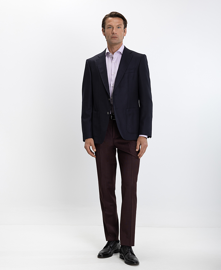 Boss Ανδρικό Σακάκι Μάλλινο Regular Fit φωτογραφία