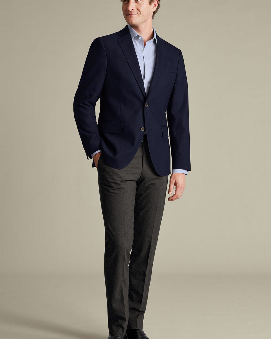 Charles Tyrwhitt Ανδρικό Σακάκι Proper Wool Stretch Slim Fit φωτογραφία