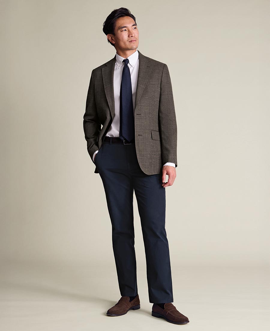 Charles Tyrwhitt Ανδρικό Σακάκι Wool Stretch Slim Fit φωτογραφία