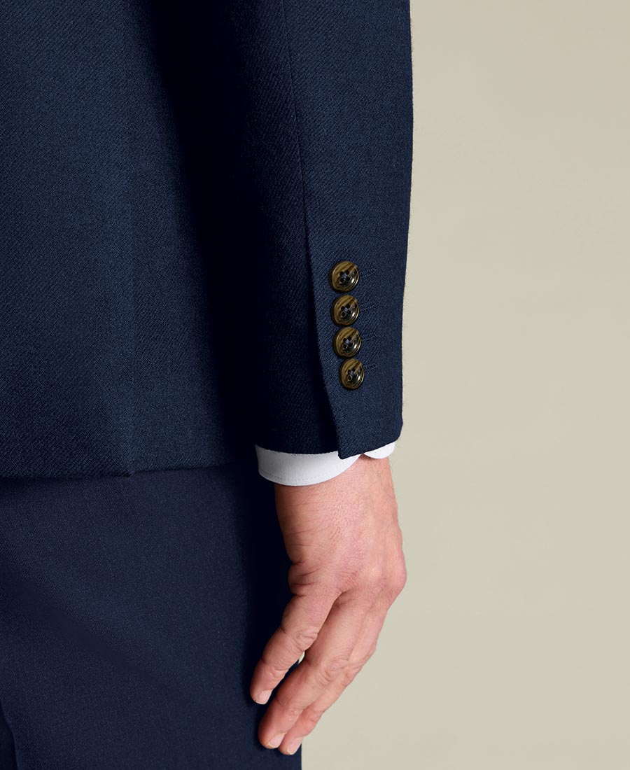 Charles Tyrwhitt Ανδρικό Μάλλινο Σακάκι Tailored Fit φωτογραφία