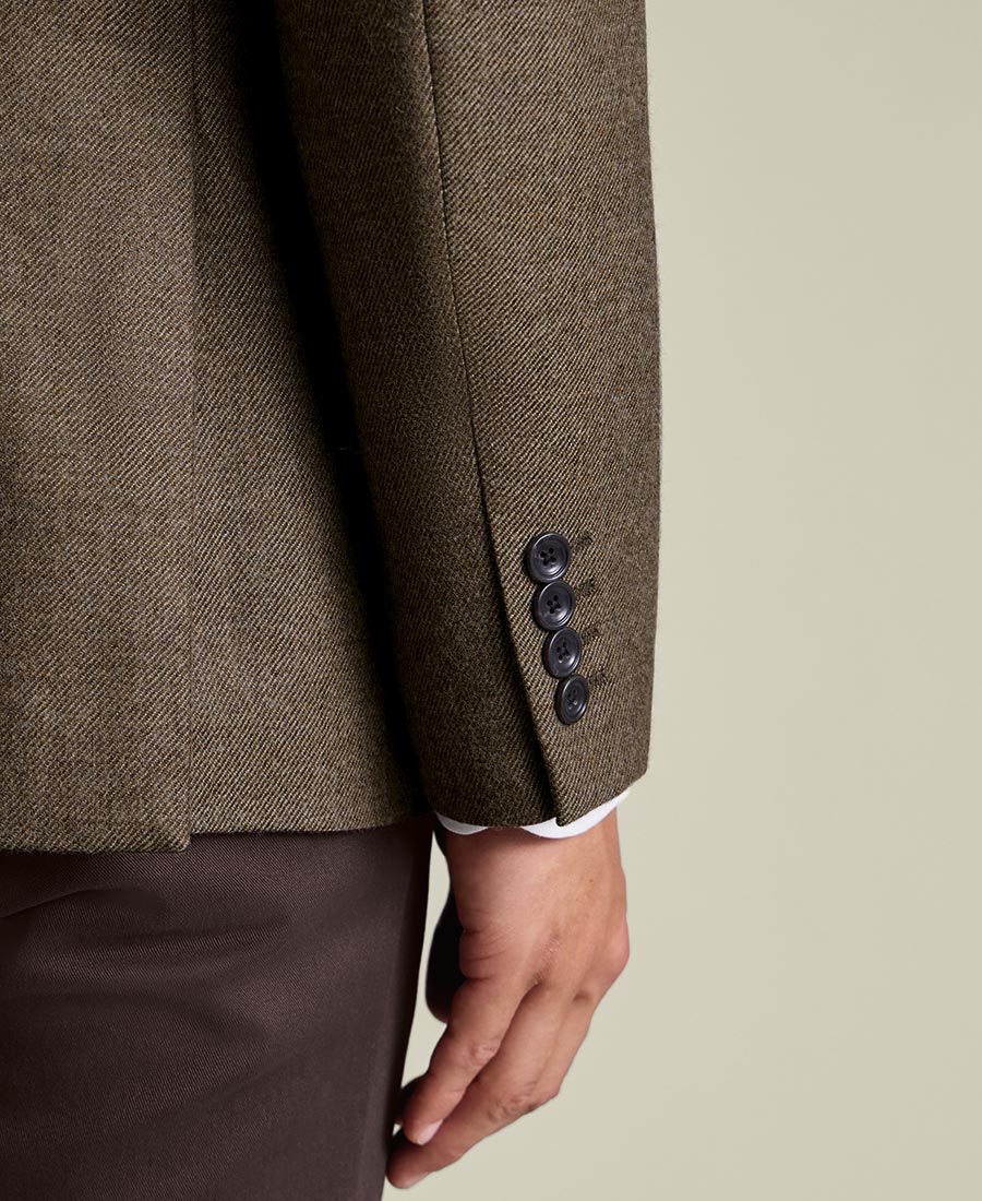 Charles Tyrwhitt Ανδρικό Μάλλινο Σακάκι Tailored Fit φωτογραφία