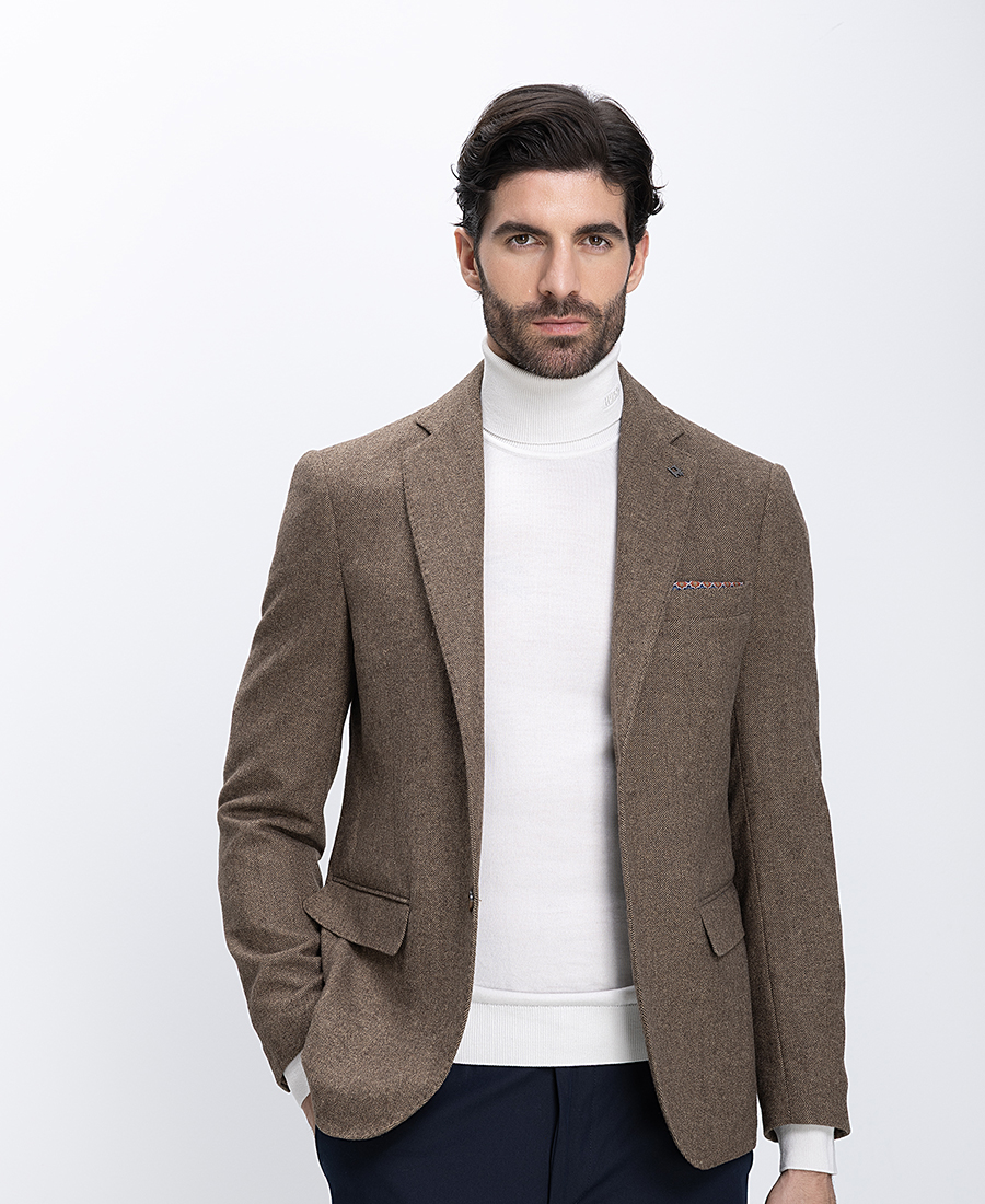 Xd X Vardas Ανδρικό Σακάκι Με Τσέπες Με Καπάκι Regular Fit