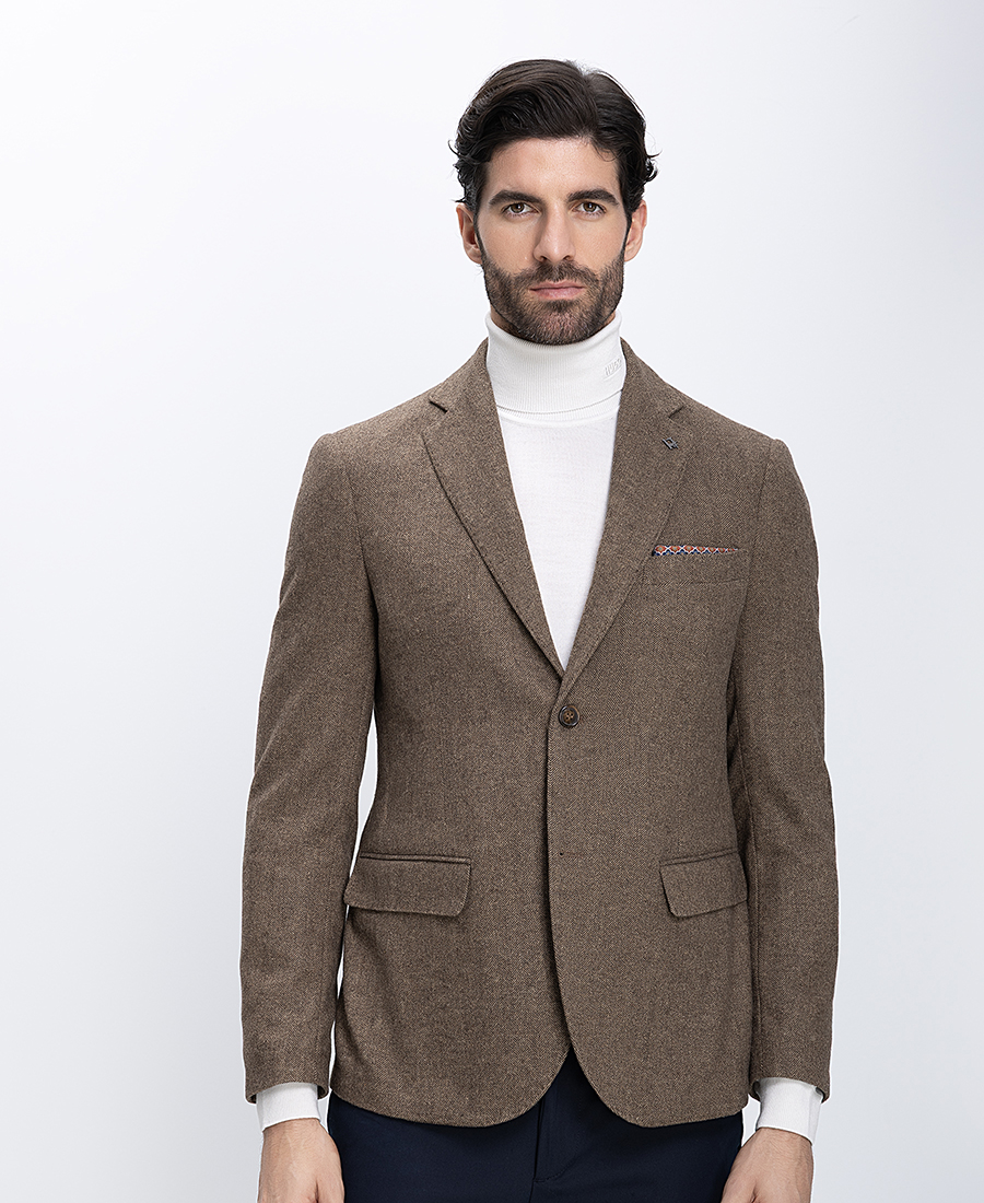 Xd X Vardas Ανδρικό Σακάκι Με Τσέπες Με Καπάκι Regular Fit φωτογραφία