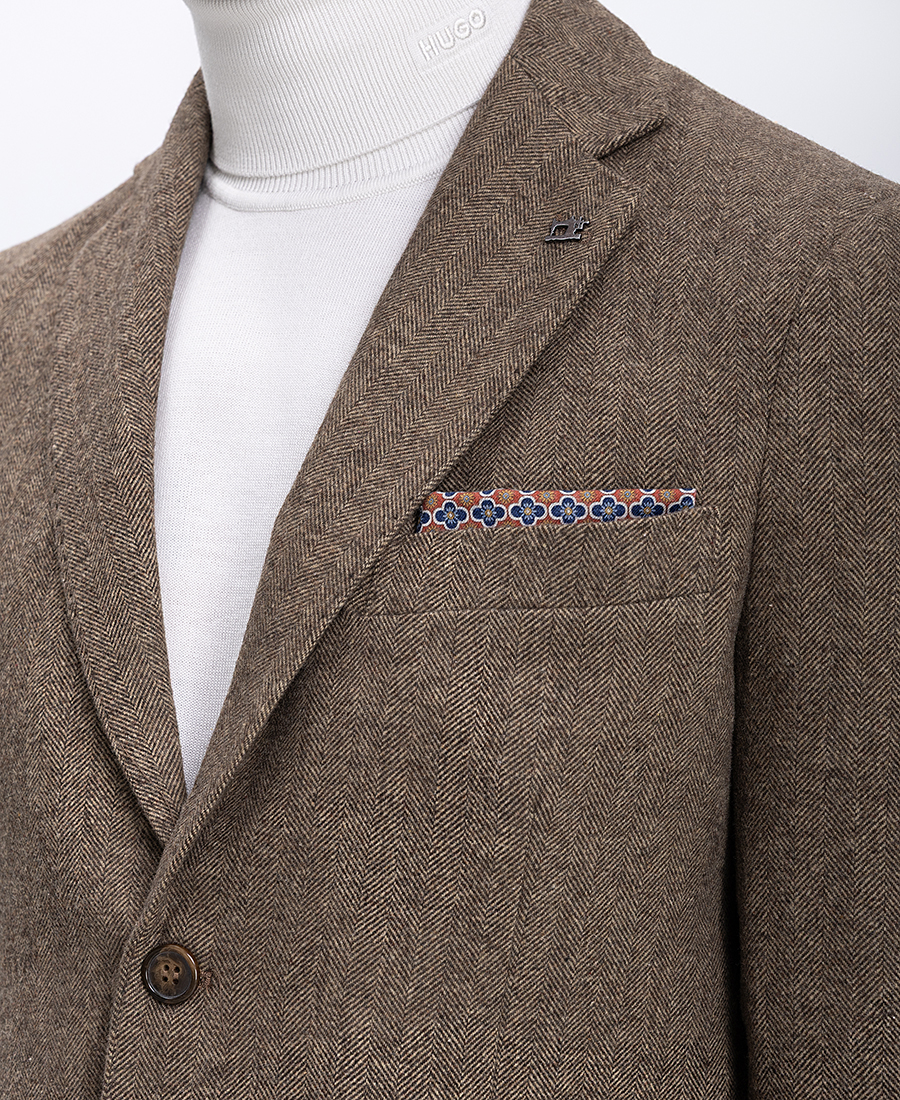 Xd X Vardas Ανδρικό Σακάκι Με Τσέπες Με Καπάκι Regular Fit φωτογραφία