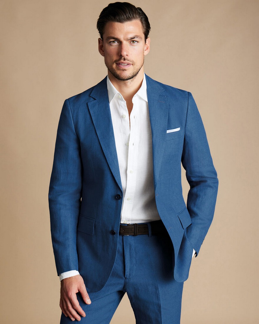 Charles Tyrwhitt Charles Tyrwhitt Σακάκι Λινό Modern Fit