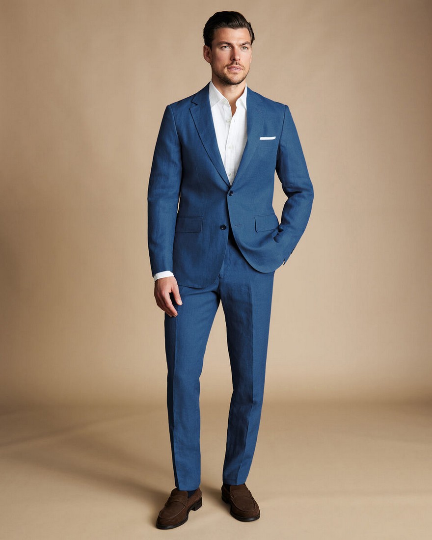 Charles Tyrwhitt Σακάκι Λινό Modern Fit φωτογραφία