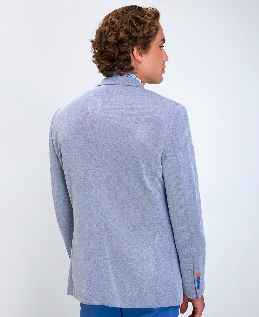 A Fish named Fred Ανδρικό Σακάκι Blazer Pique Regular Fit φωτογραφία