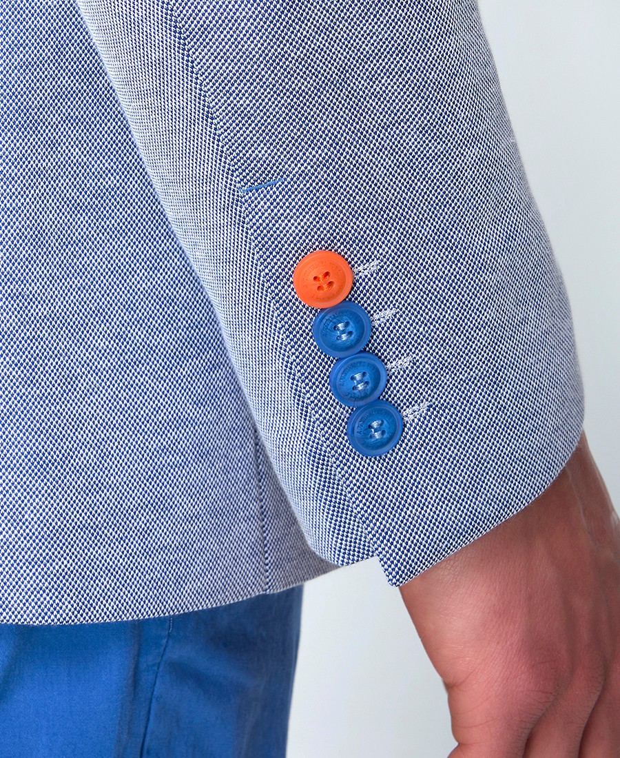 A Fish named Fred Ανδρικό Σακάκι Blazer Pique Regular Fit φωτογραφία