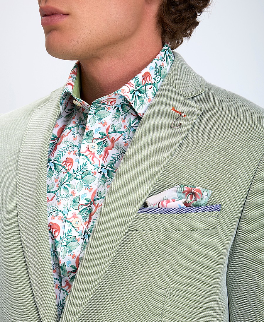 A Fish named Fred Ανδρικό Σακάκι Blazer Pique Regular Fit φωτογραφία