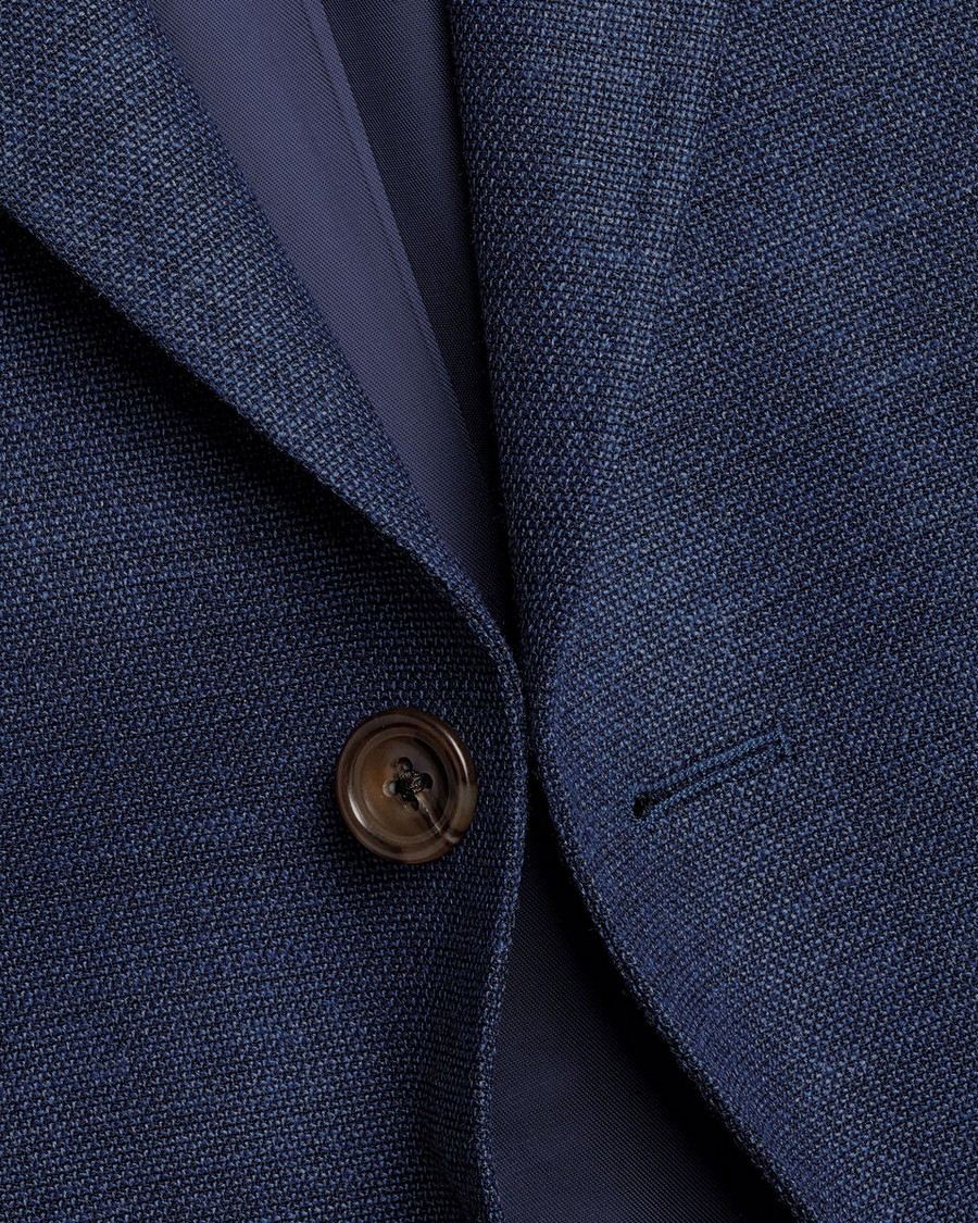 Charles Tyrwhitt Ανδρικό Σακάκι Blazer Μάλλινο με Stretch Modern Fit σε Ink Blue φωτογραφία