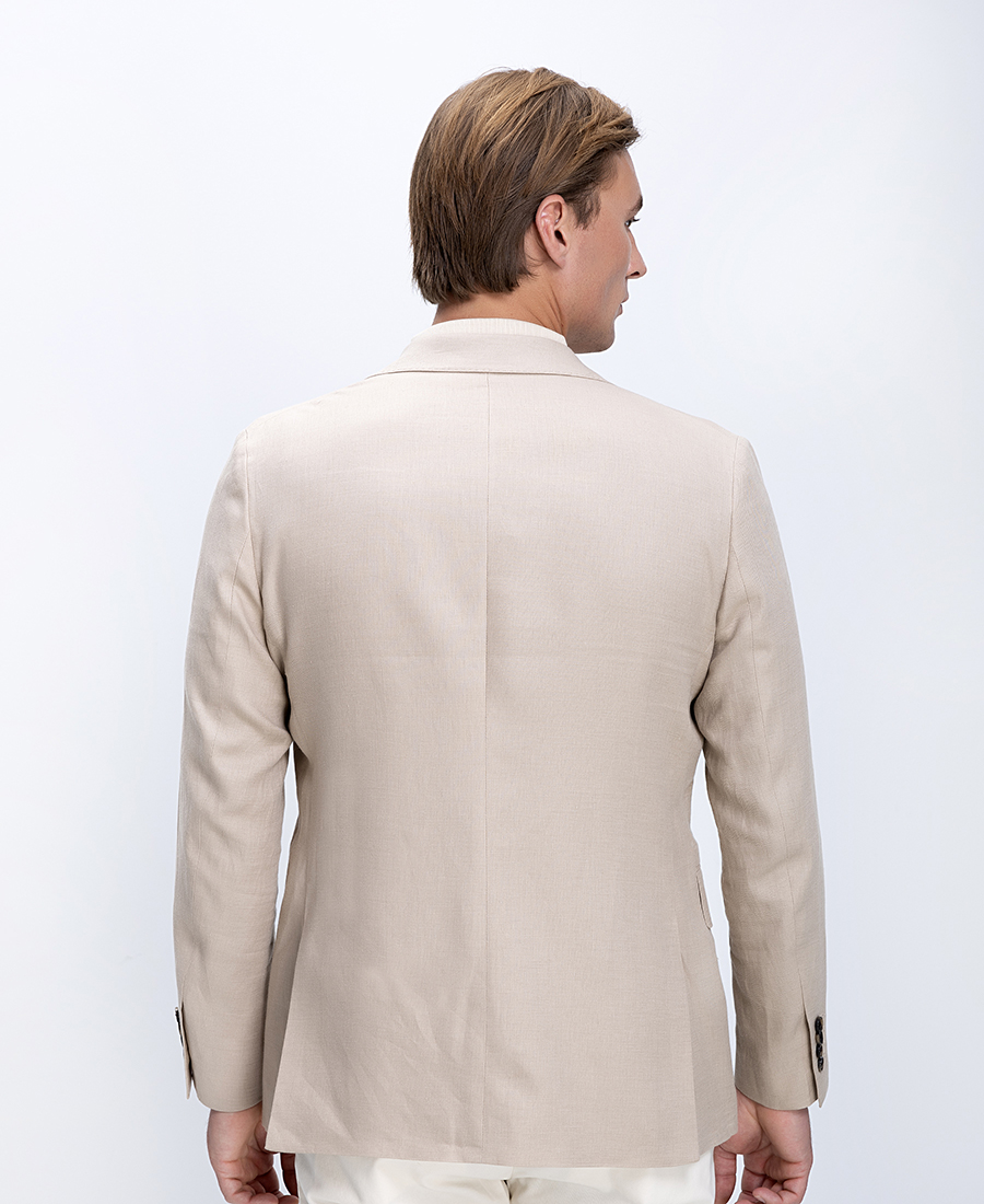 Charles Tyrwhitt Ανδρικό Σακάκι Slim Fit Λινό Με Notch Πέτο90 φωτογραφία