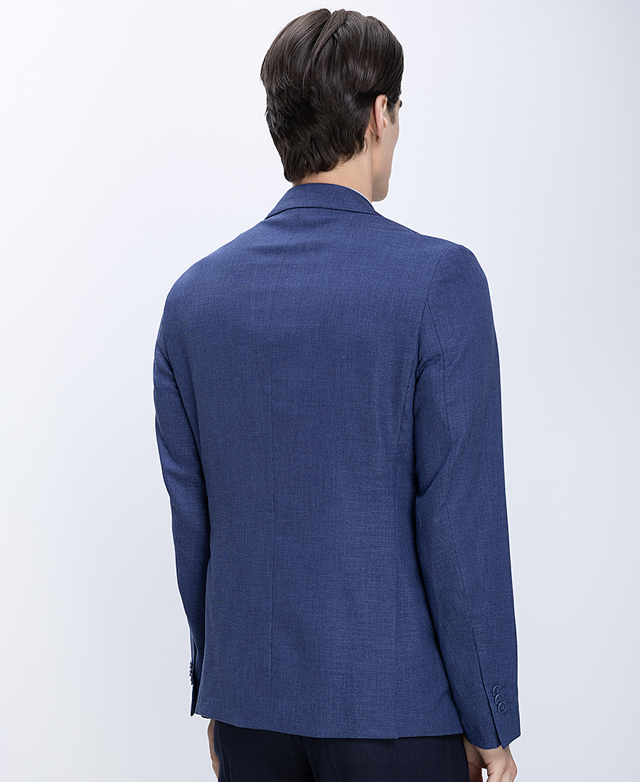 Ανδρικό Σακάκι Slim Fit Με Ελαστική Ύφανση φωτογραφία