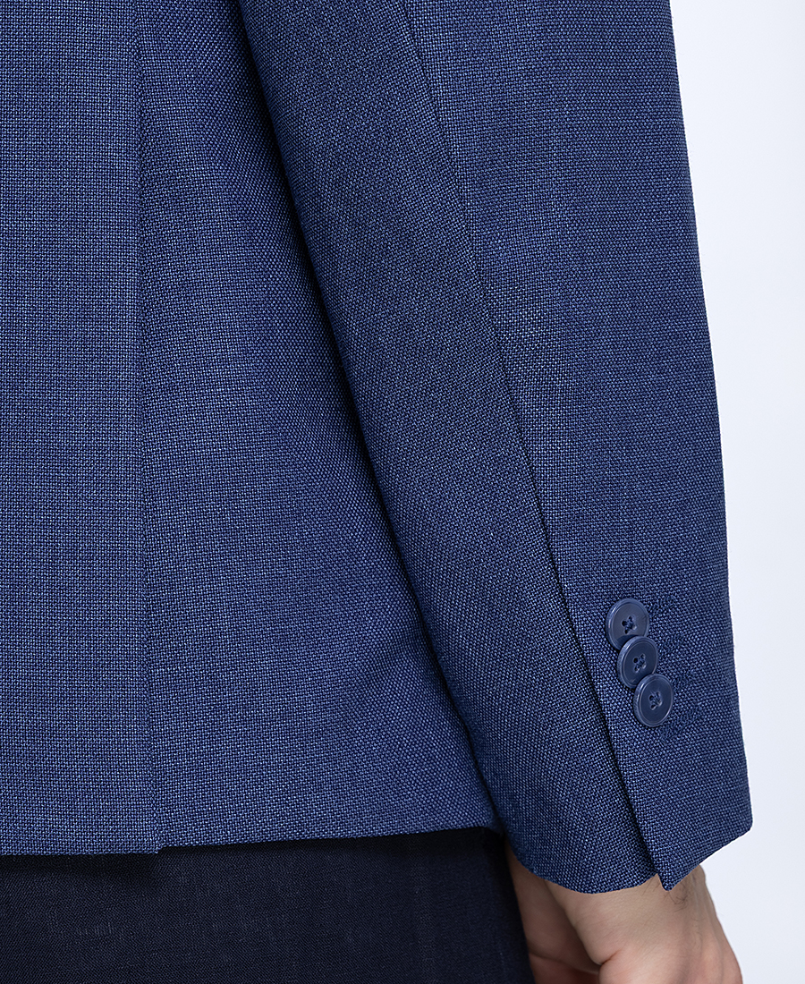 Ανδρικό Σακάκι Slim Fit Με Ελαστική Ύφανση φωτογραφία
