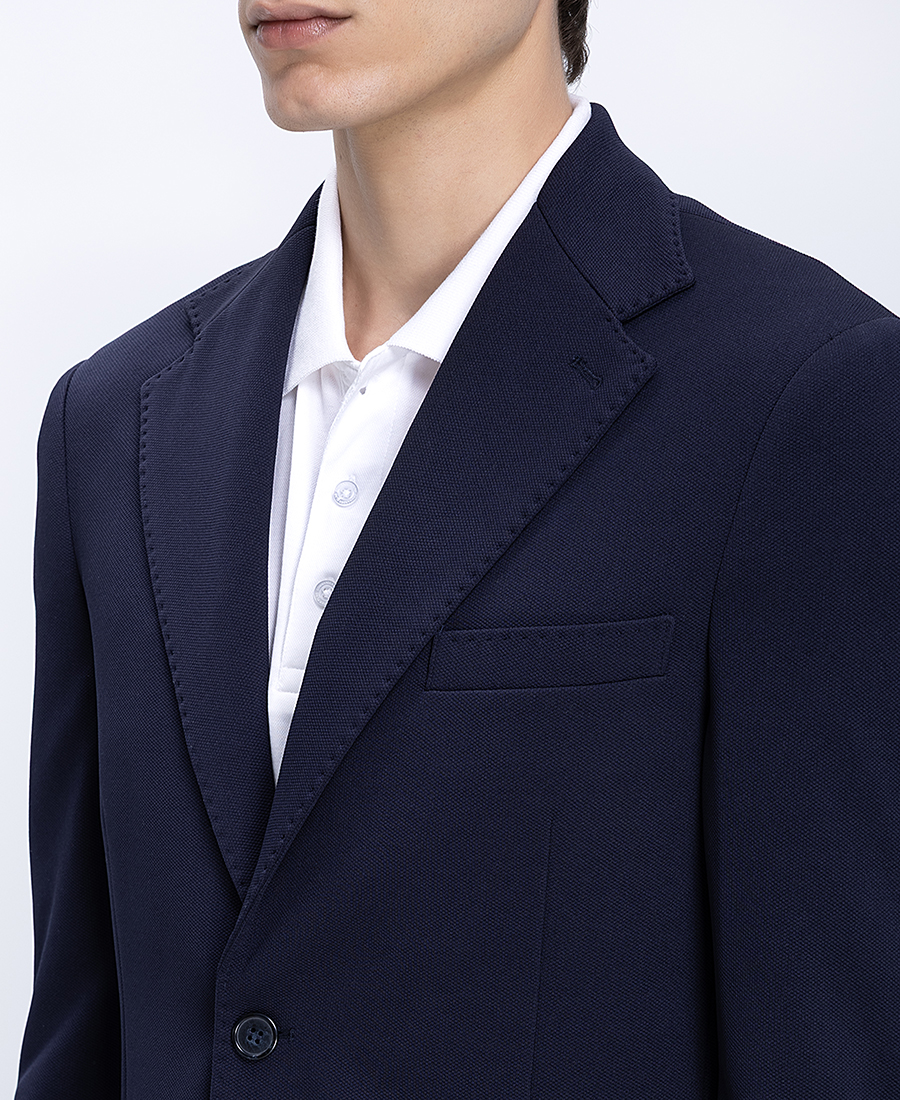 Ανδρικό Σακάκι Με Patch Τσέπες Modern Fit φωτογραφία
