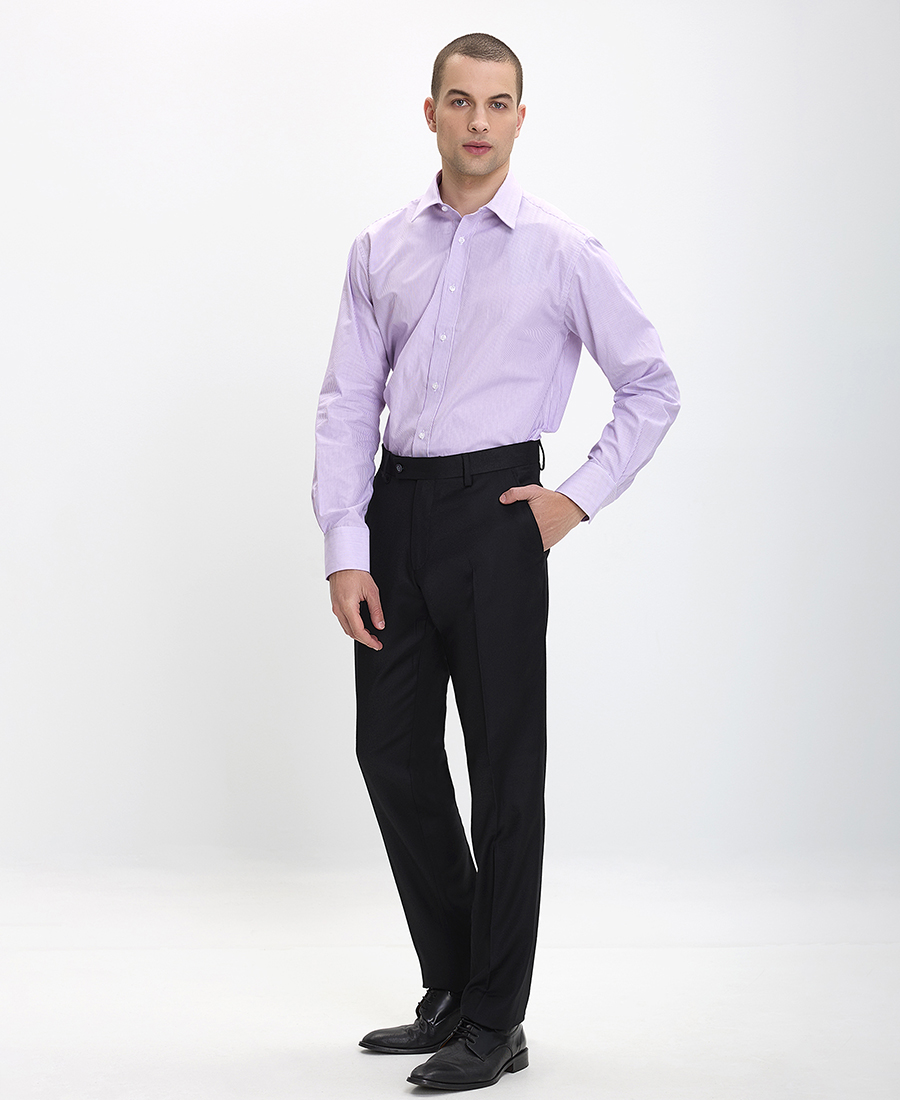 Kaiserhoff Παντελόνι Formal Modern Fit σε Μαύρο φωτογραφία