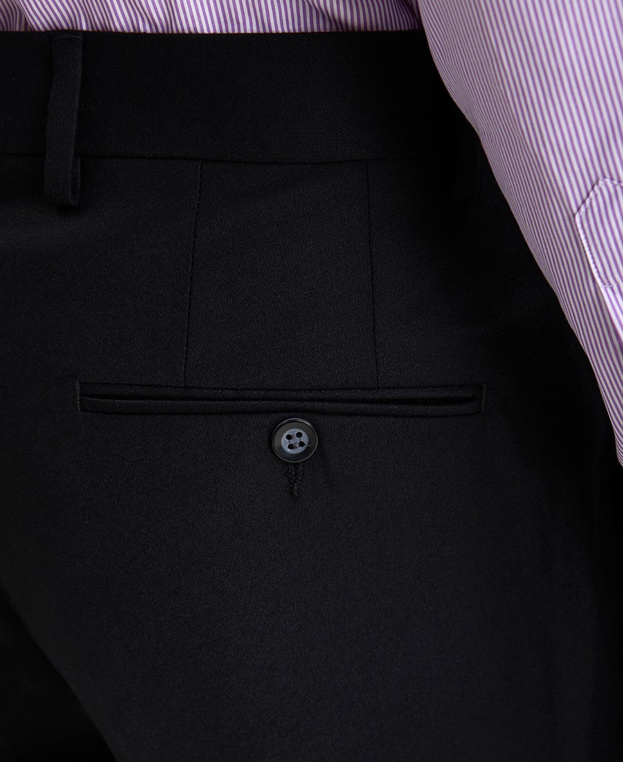 Kaiserhoff Παντελόνι Formal Modern Fit σε Μαύρο φωτογραφία