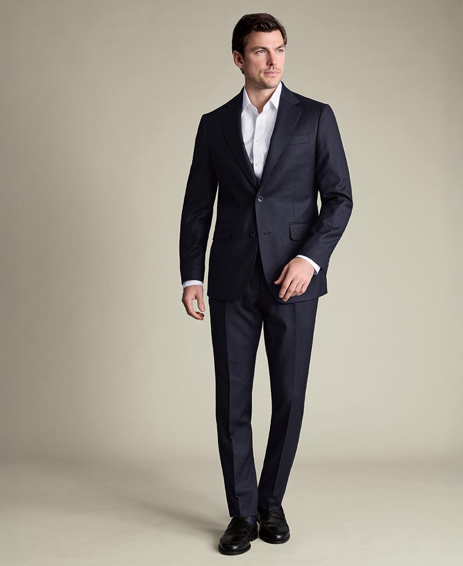 Charles Tyrwhitt Ανδρικό Παντελόνι Super 110s Wool Stretch Tailored Fit φωτογραφία
