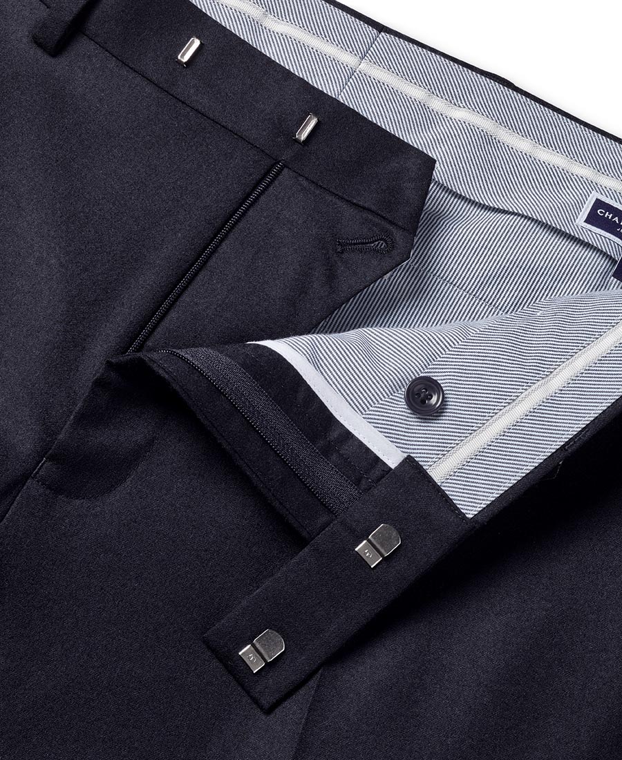 Charles Tyrwhitt Ανδρικό Παντελόνι Super 110s Wool Stretch Tailored Fit φωτογραφία