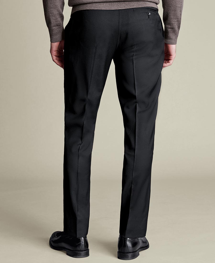 Charles Tyrwhitt Ανδρικό Παντελόνι Slim Fit Από Super 100’s Μάλλινη Υφή φωτογραφία