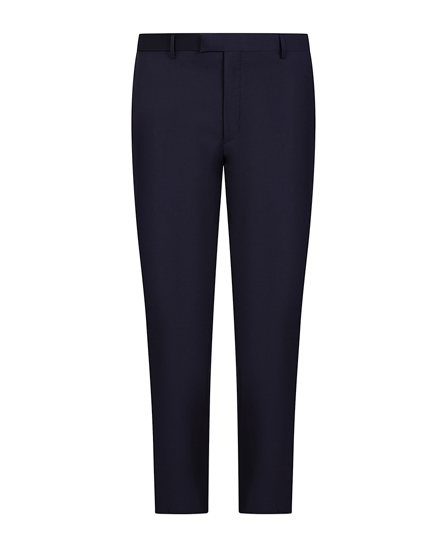Charles Tyrwhitt Ανδρικό Μονόχρωμο Παντελόνι Μάλλινο Για Business Εμφανίσεις