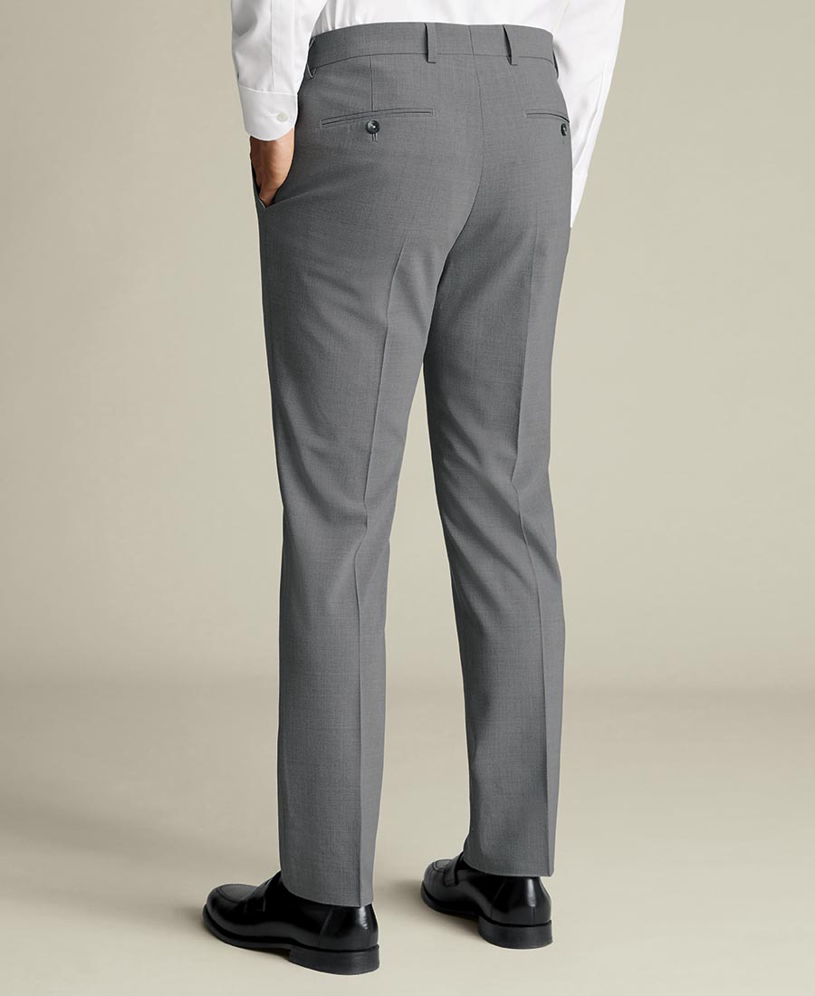 Charles Tyrwhitt Ανδρικό Παντελόνι Wool Stretch Slim Fit φωτογραφία