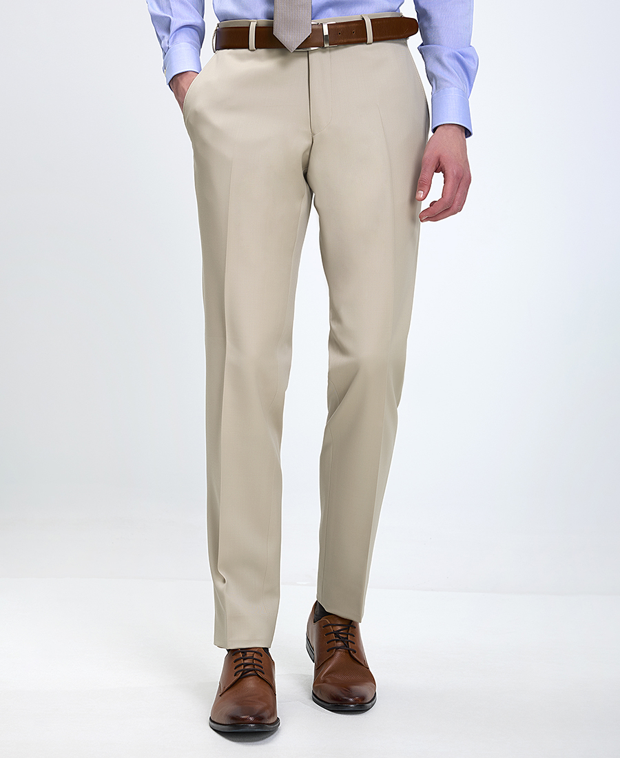 Kaiserhoff Kaiser Hoff Ανδρικό Παντελόνι Modern Fit σε Μπεζ