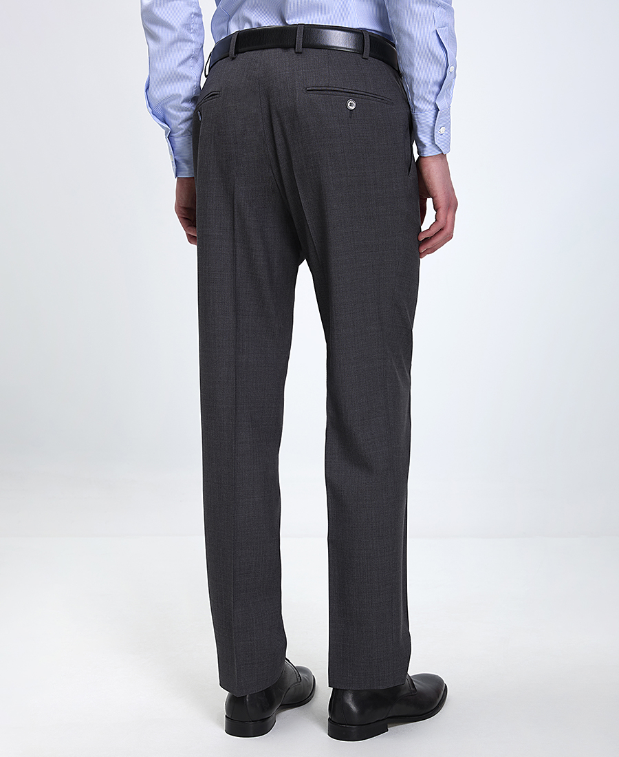 Kaiser Hoff Ανδρικό Παντελόνι Modern Fit σε Ανθρακί φωτογραφία