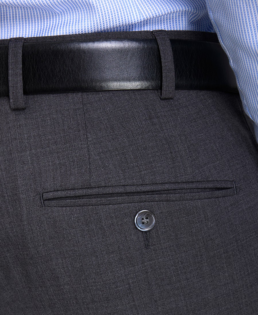 Kaiser Hoff Ανδρικό Παντελόνι Modern Fit σε Ανθρακί φωτογραφία