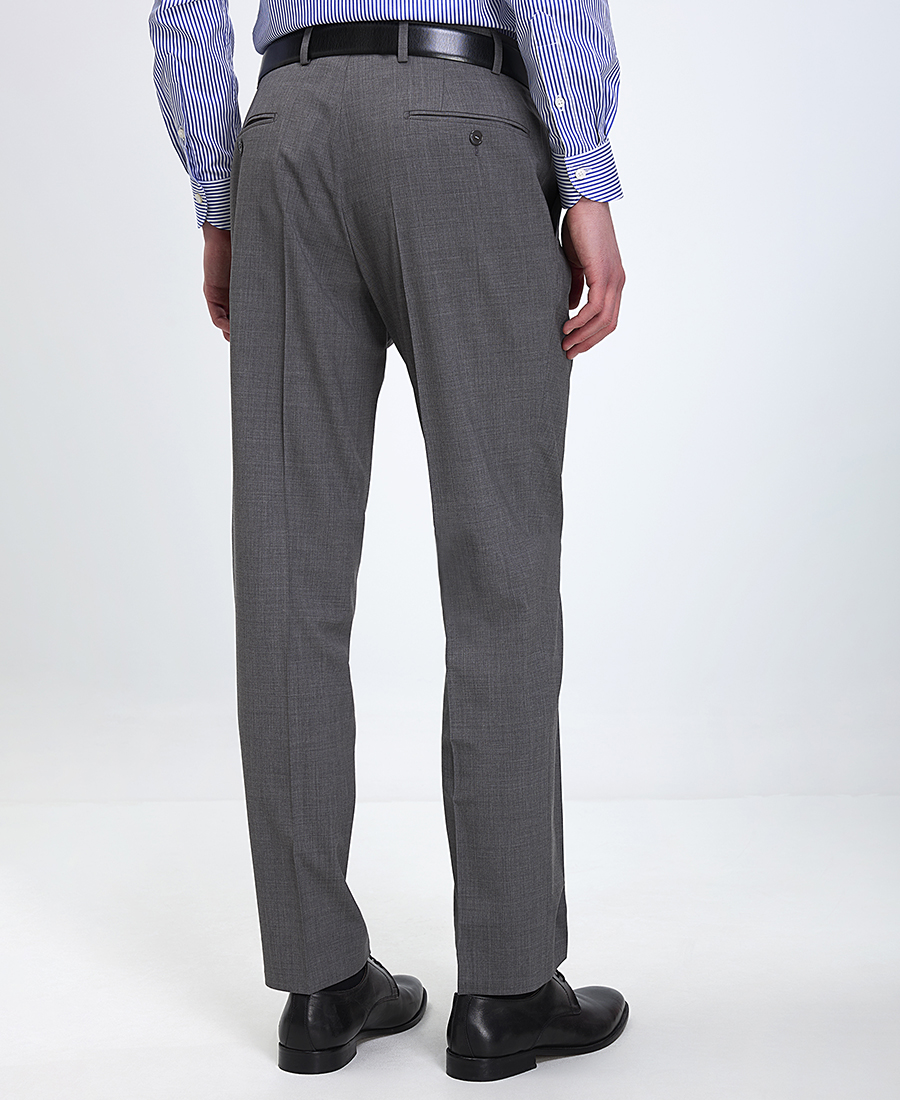 Kaiser Hoff Ανδρικό Παντελόνι Κανονική Γραμμή Γκρι φωτογραφία