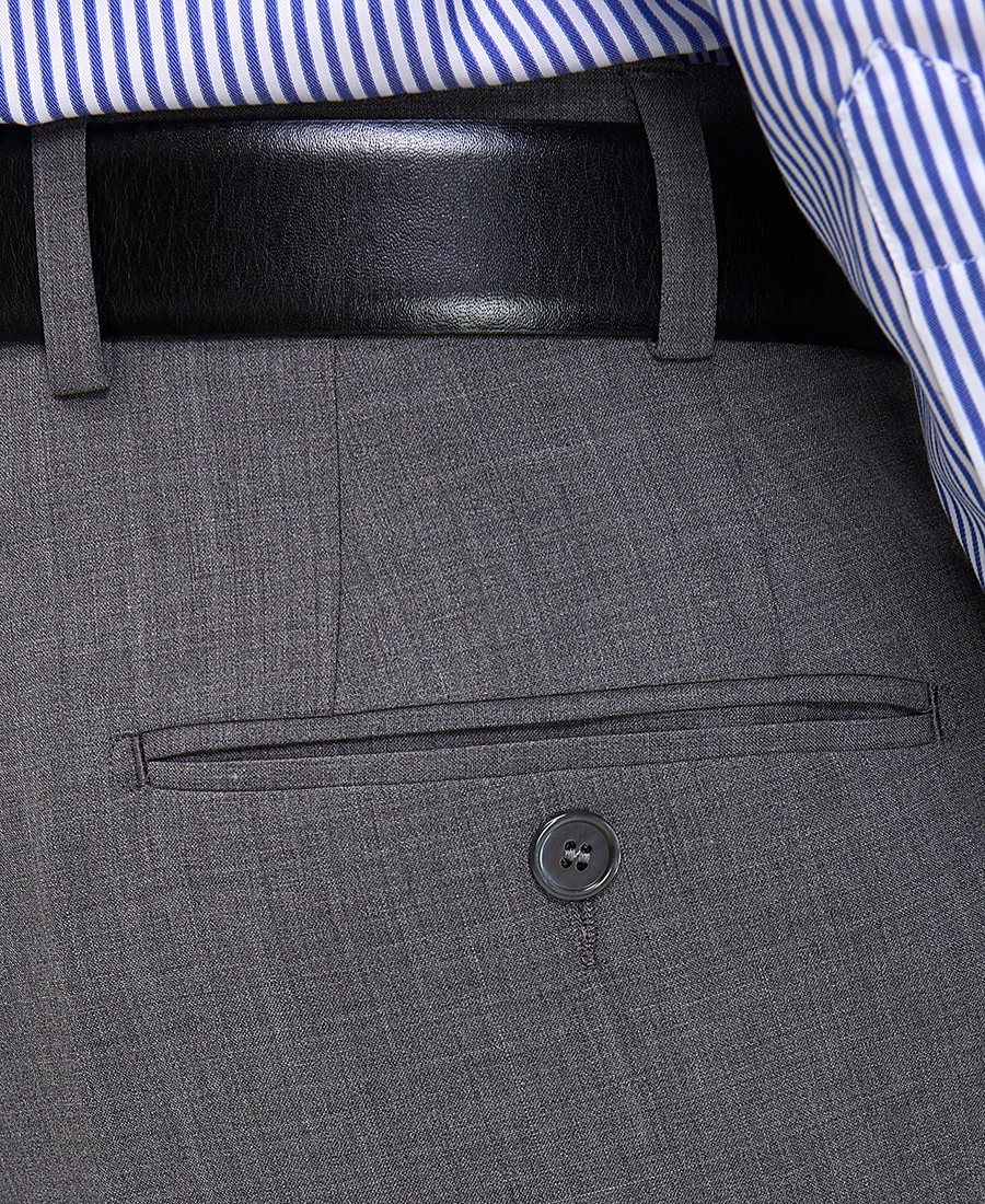 Kaiser Hoff Ανδρικό Παντελόνι Κανονική Γραμμή Γκρι φωτογραφία