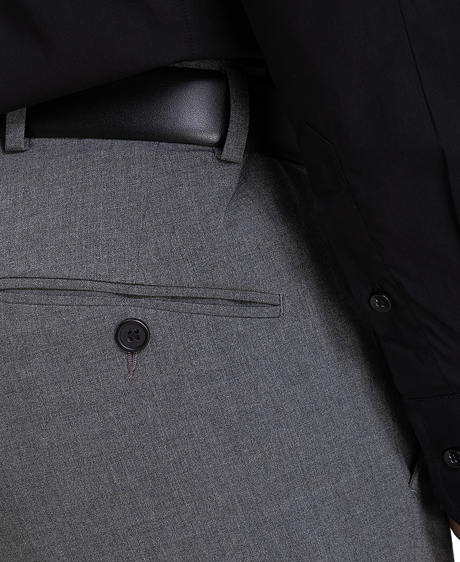 Vardas Ανδρικό Παντελόνι Regular Fit Γκρι φωτογραφία