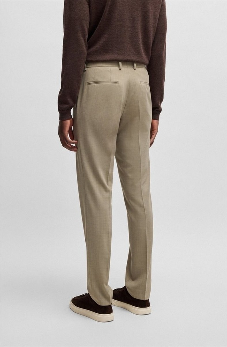 Boss Ανδρικό Παντελόνι Slim Fit Ελαστικό φωτογραφία