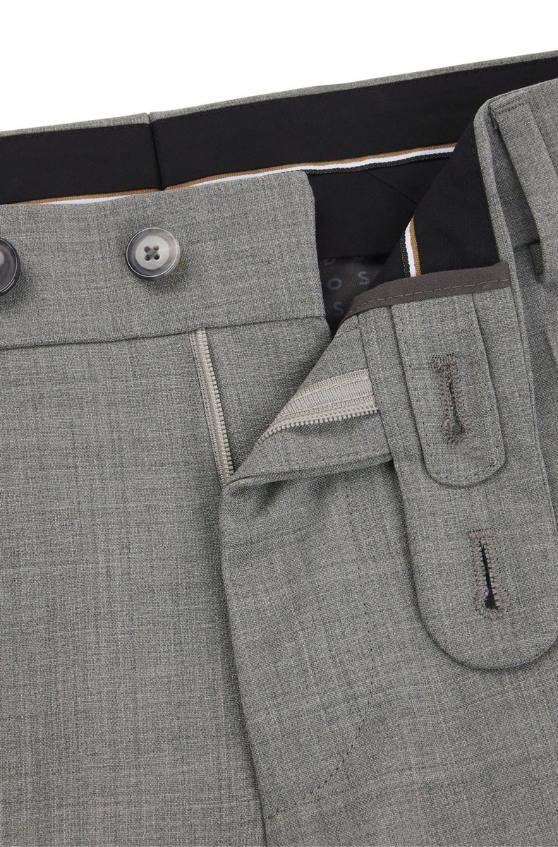 Boss Ανδρικό Παντελόνι Slim Fit Ελαστικό φωτογραφία