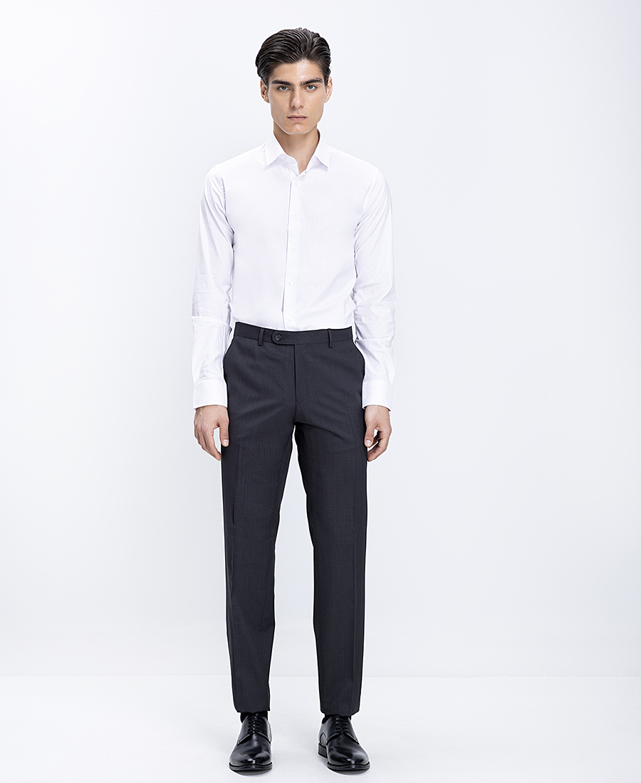 Kaiserhoff Ανδρικό Παντελόνι Μάλλινο Modern Fit