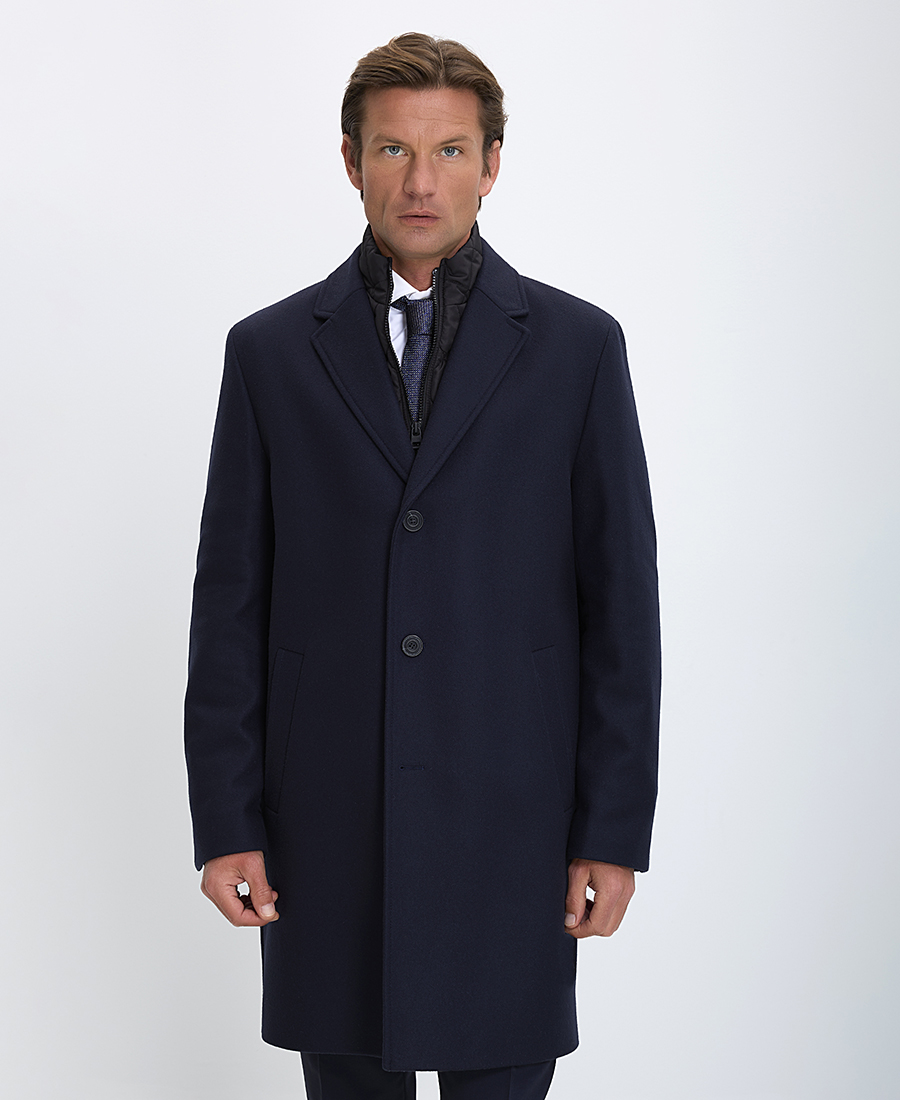 Hugo Ανδρικό Μάλλινο Παλτό Regular Fit φωτογραφία