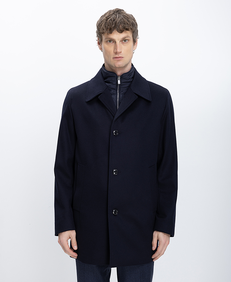 Boss Ανδρικό Παλτό Regular Fit Μάλλινο φωτογραφία