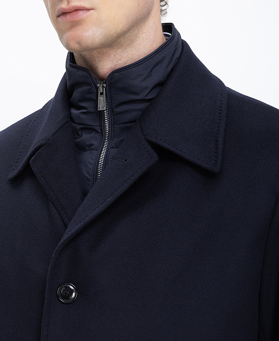 Boss Ανδρικό Παλτό Regular Fit Μάλλινο φωτογραφία