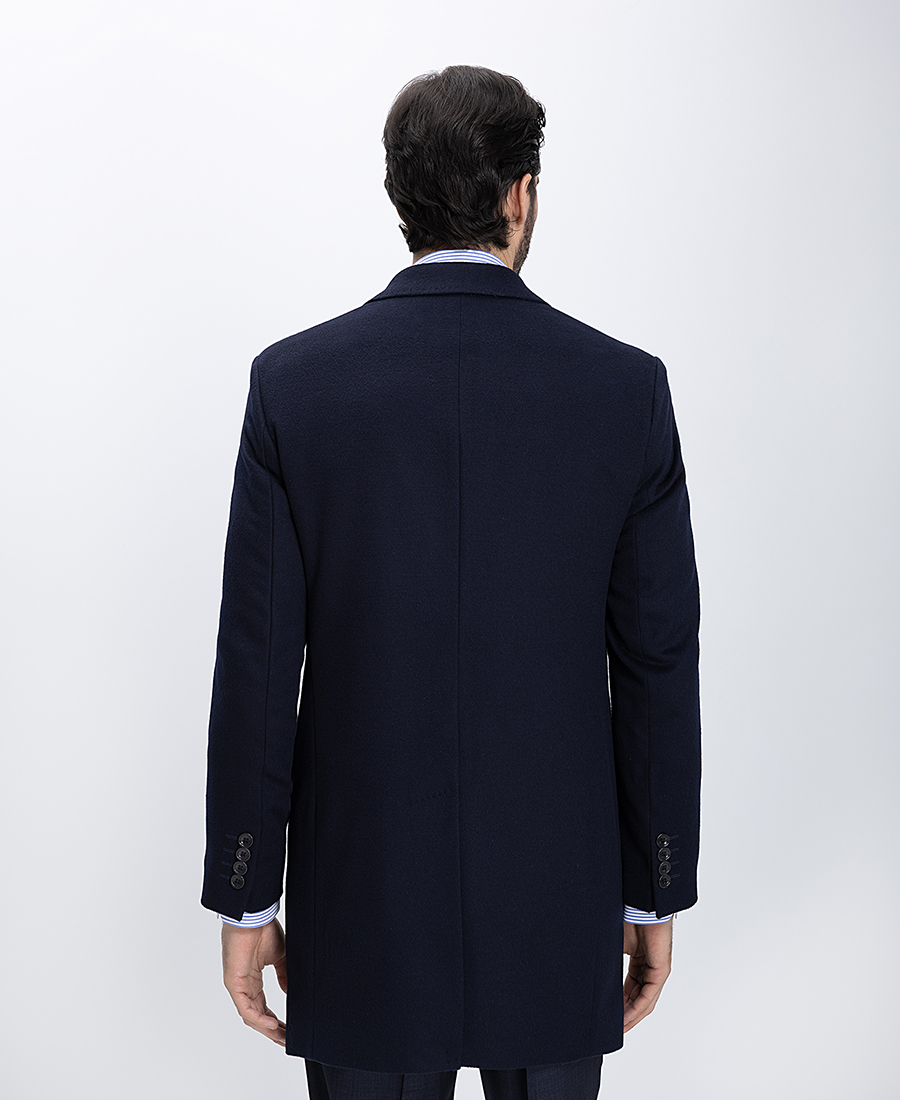 Charles Tyrwhitt Ανδρικό Παλτό Overcoat Μάλλινο Regular Fit φωτογραφία